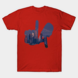 LA Hands, Skyline v4 T-Shirt